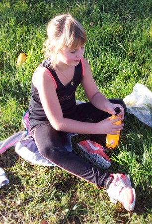 Det är viktigt att dricka när man svettas.